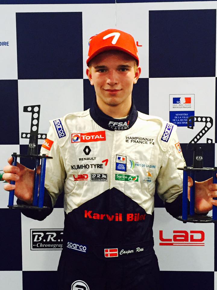 Casper Røes hentede en 2. og en 4. plads på Le Mans
(Foto: Casper Røes Presse)